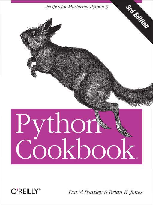 Title details for Python Cookbook by David Beazley - Available